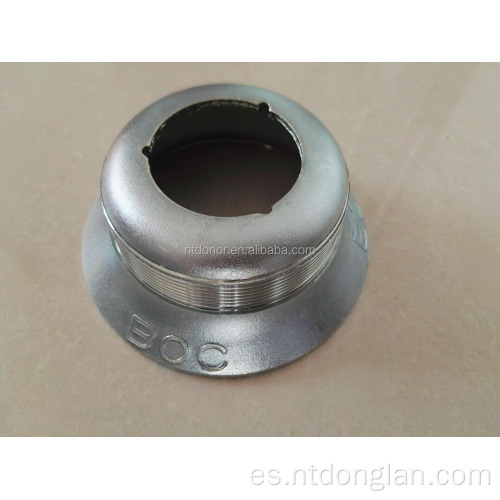 Gas Cylinder Anillo de cuello/tapa de cilindro de gas con zinc